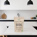 2 Brothers - Natural Suds, 100% Natural Dishwasher Detergent, Fragrance-Free, 1.2kg, 100 Loads