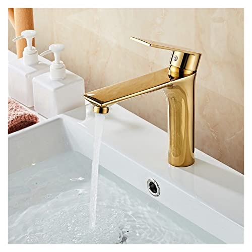 Mitigeur de lavabo à bec long chrome pour stopper les éclaboussures d'évier - 4