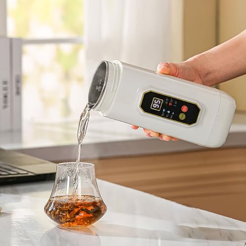 Hervidor eléctrico portátil banapoy 450ml con función mantener caliente miniatura 4