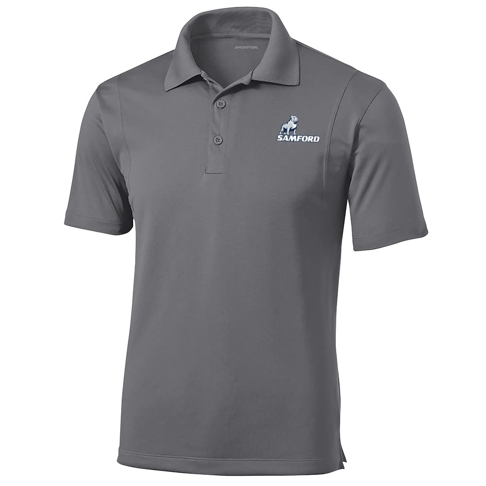 Sport Your GearNCAA Men's Prime Athletic Logo Micro Pique Polo with Self Collar