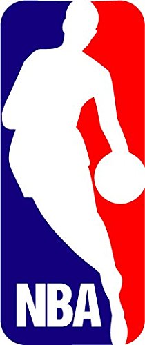 Novastick NBA Logo Basketball Car Bumper Sticker 3