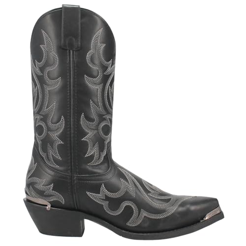 Laredo Black Jameson Snip Toe 12 inch Men's Western Boots 68550