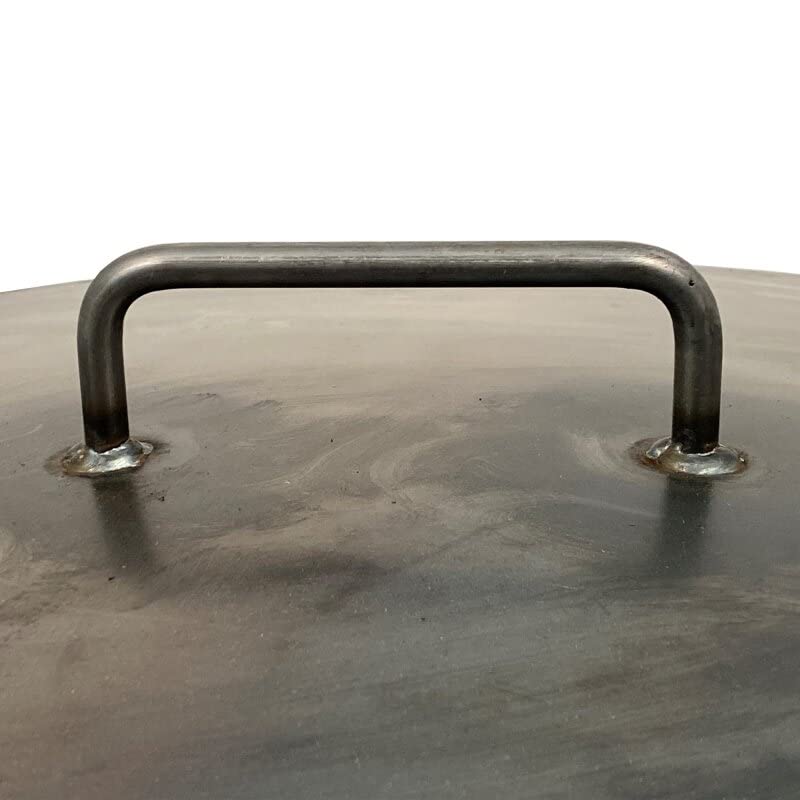 Coperchio per braciere FLINT 81 cm in Acciaio - Diametro: 81 cm - per Giardino e Terrazza - Copertura per la Ciotola del Fuoco