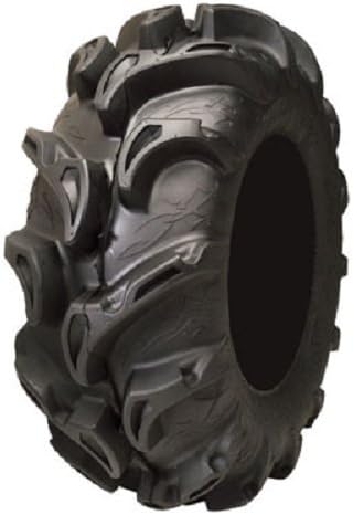 Bundle - 9 Items: ITP SS212 12 Wheels Black 27 Mega Mayhem Tires [4x110 Bolt Pattern 10mmx1.25 Lug Kit]