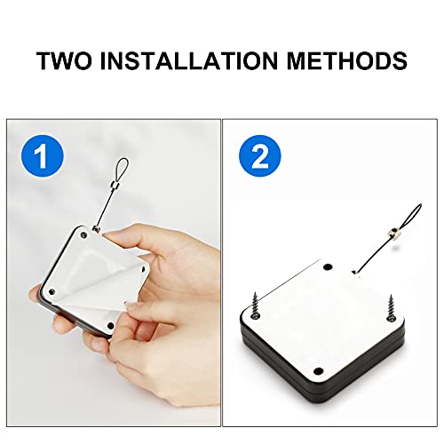 Cierrapuertas automático con sensor multifuncional autoadhesivo para interior 3
