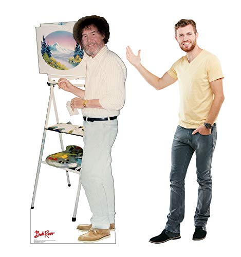 Advanced Graphics Bob Ross Life Size Cardboard Cutout Standup - Pbs The Joy Of Painting #TOP2