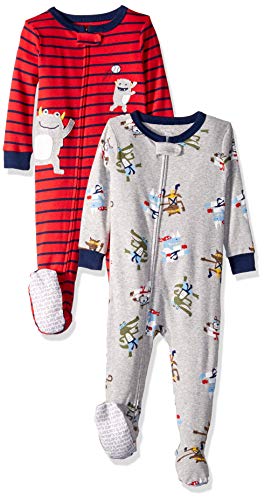 Image of carter's Baby Boys 2-Pack Cotton Pajamas