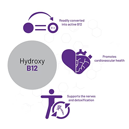 Aor, Hydroxy B12, Supports Cardiovascular Health, Nerve Function And Detoxification, Dietary Supplement, Vegan, 60 Servings (60 Lozenges) #TOP3