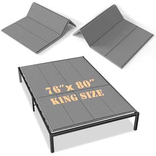 Voyla Upgraded S-Curved Ultra Heavy Duty Bunkie Board King Size 76