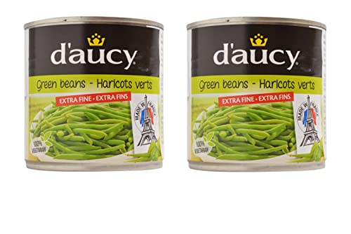 D'Aucy Verts Extra Fins la Boite 220g Haricots Cover