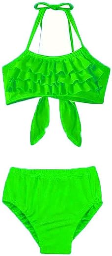 HIBA CREATIONS Baby Girl 2 piece Swimming Costume Bikini with Panty