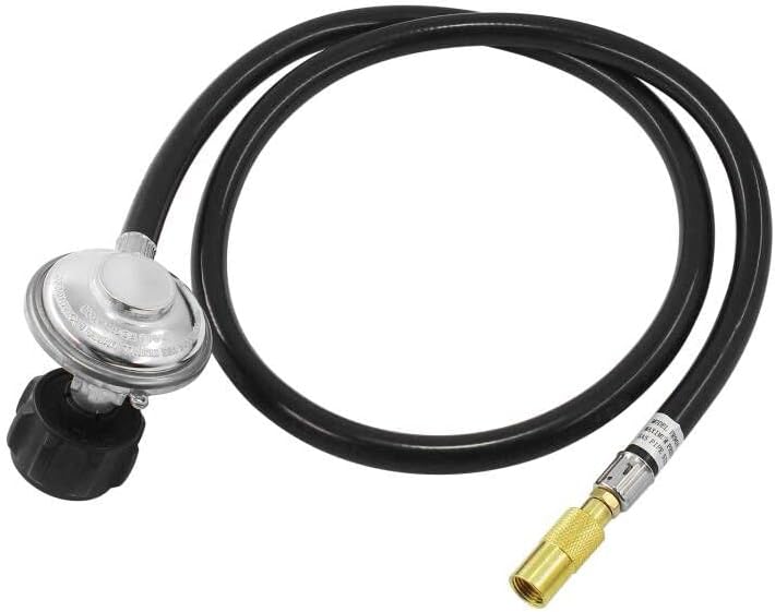 MENSI 4FT Propane Regulator with Hose Fit for Blackstone 17" and 22" Table Grilldle Adventure Ready Grill Only Replacement Parts