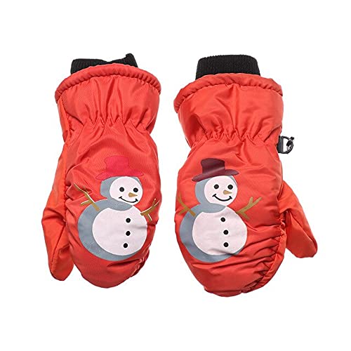 Gants de ski pour enfants imperméables pour stopper le froid aux mains