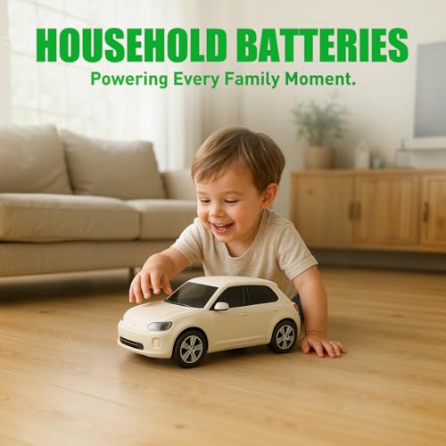 WENJOOP Rechargeable AA Batteries 8Pack, 2800mAh High-Capacity, NiMH, Double A Battery, Long-Lasting, AA Rechargeable Batteries for Household and Office Devices, Pre-Charged - 1.2V Low Self Discharge