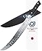 DALSTRONG Butcher Knife - 10 inch - Shogun Series ELITE - Japanese AUS-10V Super Steel - G10 Handle Cimitar Breaking Knife Gift - Vacuum Treated BBQ Brisket Knife - Sheath Included