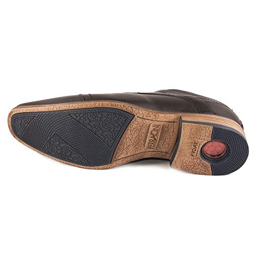 Sapato Derby Ferracini Derby Masculino Cervo Primer Black 39