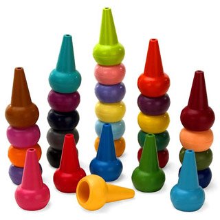 Rose Art Finger Crayons