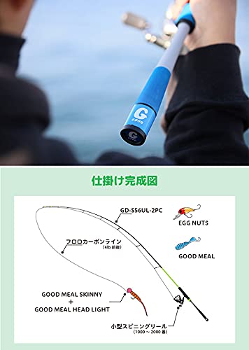 GOOD ROD GD-S62L-2PC - be GOOD fun EGG | ジャッカル グッド