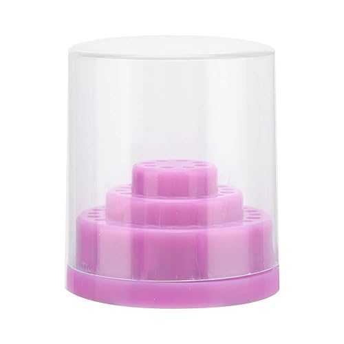 Miniatura 5 de Estuche organizador de 48 ranuras para brocas de uñas, soporte organizador de herramientas de manicura, soporte de exhibición para impresora de