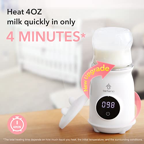 Befano BOTTLE WARMER PARENT Travel Bottle Warmer, Fast Heat Portable Bottle Warmer With 5 Adapters For Dr. Brown, Philips Avent, Medela, Tommee Tippee, Comotomo thumb #2