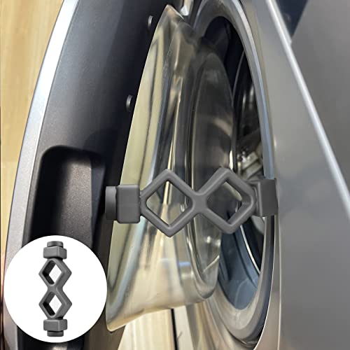 Washer Door Prop, Magoog Front Load Washer Door Prop, Keep Front Load Washer Door Open and Dry to Prevent Damping, Washer Door Holder for Front Load Washing Machines, Black