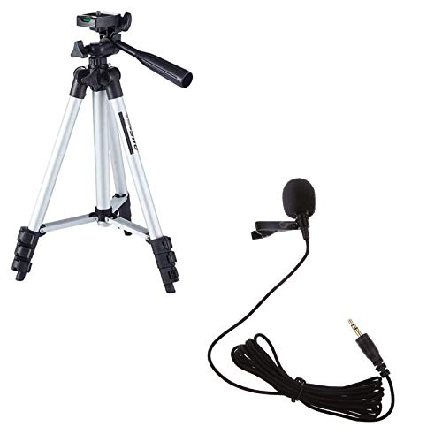 Buy Exxelo 3110 Tripod Stand for Phone and Camera Adjustable Aluminium