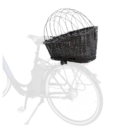 TRIXIE Fahrradkorb für kleine Hunde