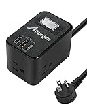 Power Strip Surge Protector,Travel Power Strip,Multiplug Suege Protector with 3 Outlets 3 USB(PD 20W...