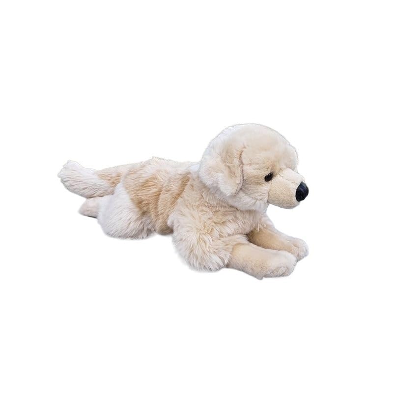 Peluche Labrador réaliste 36 cm : le doudou parfait contre la peur du noir