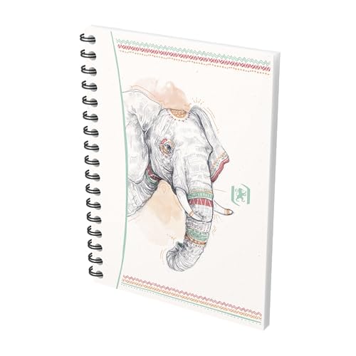 Carnets Boho Chic Oxford A6 à spirale et couverture souple en lot de 10 - 7