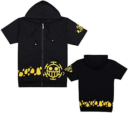 Onepiece ワンピース 死の外科医トラファルガー ロー コスプレ衣装 夏tシャツ パーカー ユニセックス アニメ