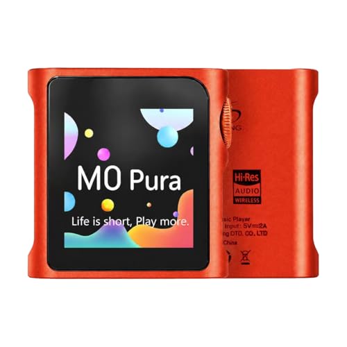 SHANLING M0 Pura Hi-Fi MP3 Player, Bluetooth 5.0, 2TB