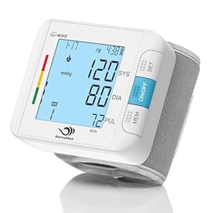 BerkeMed Handgelenk-Blutdruckmessgerät mit Arrhythmie-Erkennung