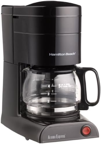 Amazon.com: Hamilton Beach aroma Express 5 tazas, Negro : Hogar y Cocina