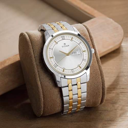 Titan Karishma Analog Silver Dial Men's Watch NM1774BM01/NN1774BM01/NP1774BM01 - Image 6