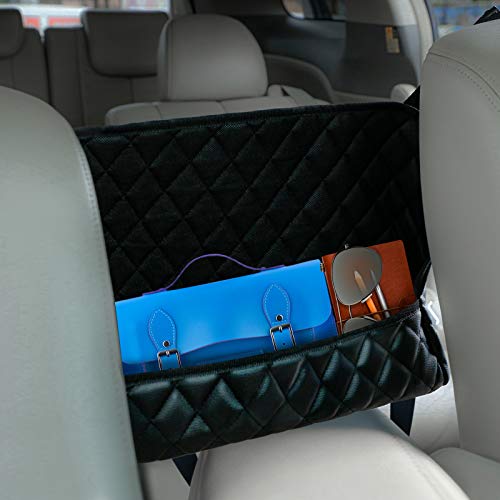 image for BLAU GRUN Car Seat Storage Organizer and Handbag Holding，Leather Han