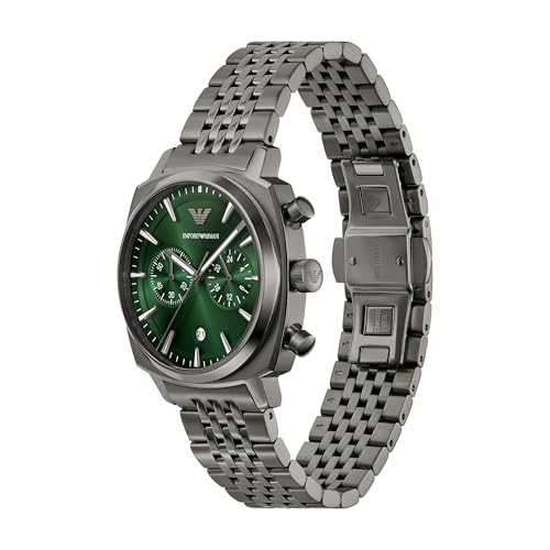 Image of Emporio Armani Metallic Quartz Stainless Steel Watch AR11689