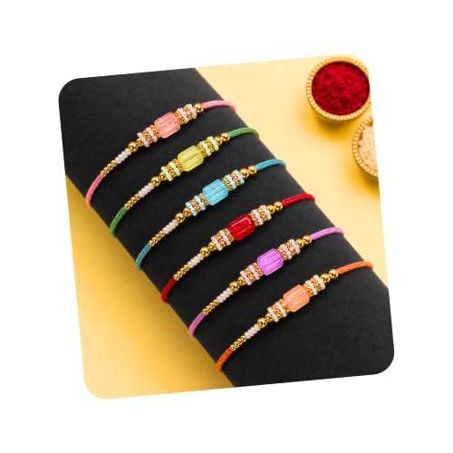 Image of FINEMOE Rakhi Set for Brother, Raksha Bandhan Gifts | Skin Friendly Adjustable Tie, Rakhdi Festival