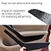 BJchiwu 2pcs Replacement Left/Right Inside Door Armrest Handle Trim Cover for Volkswagen Golf 6 Sedan GTI MK6 2009-2014 Door Pull Handle 5K4868039A 5K4868040A (Black)