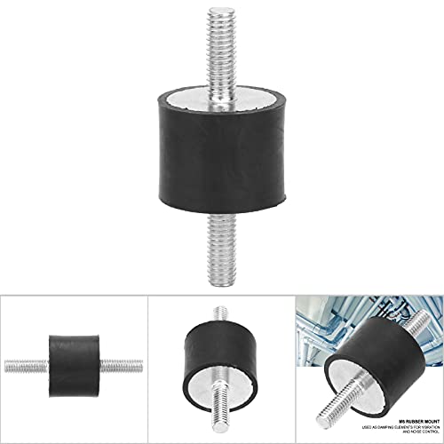 4 Stück M6 Gummilager Männlich Anti Vibration Silentblock Auto Boot Spulen (VV25*20 M6*18)