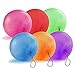 35 Pack Punching Balloons with Rubber Band Handle, Assorted Color for Party, Wedding