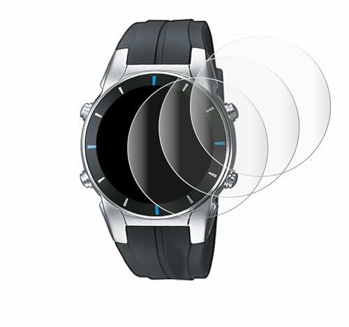 savvies 4x Full-Screen Protection Film for Casio Marine Gear 3796 MRP-700 Full Cover Screen Protector 3D Curved [Edge to Edge, Scratch Proof]