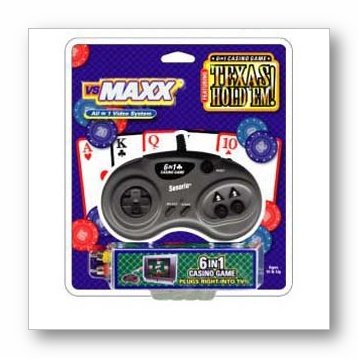 VS MAXX ALL IN 1 VIDEO SYSTEM TEXAS HOLD 'EM CASINO GAME