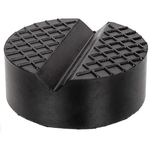 Mario10 Gummiauflage für Wagenheber (GRÖSSEN) Power Pad - für Wagenheber für Kinderwagen - Schützt Ihr Auto und SUV (Tippe B) Made in EU. 100% Rubber.