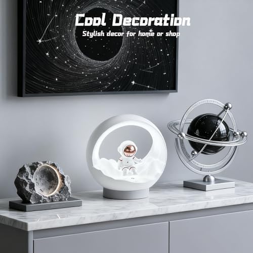 Lámpara de noche astronauta LED recargable para niños miniatura 4