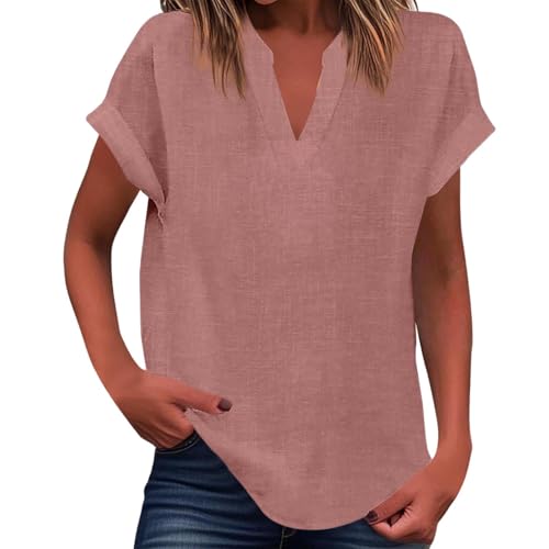 Débardeur femme col en V fluide et ample pour un look d'été décontracté