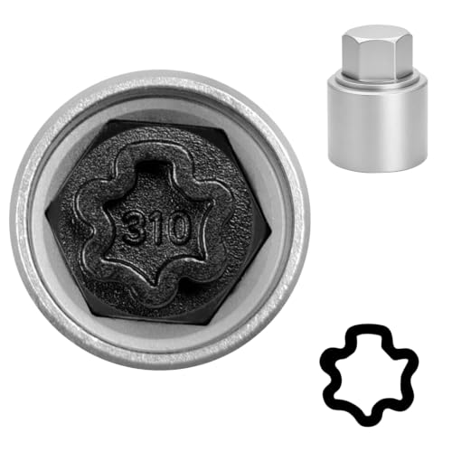 Image of 310 Wheel Locking Nut Key for Mercedes Benz, Lug Nut Removal Tool