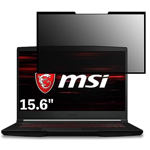 msi GF63 Thin 15.6�C���` 16:9 �Ή� �S���� �`�����h�~�t�B���^�[ �v���C�o�V�[�t�B���^�[ �p�\�R�� PC �t���ی�t�B���� �u���[���C�g�J�b�g ���˖h�~ ���E�ȒP �ی�V�[�g ���E��