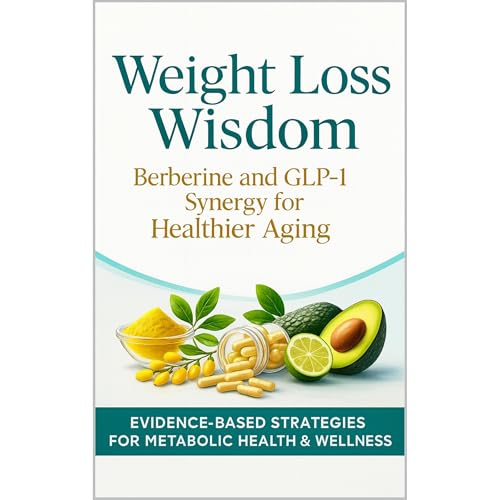 Weight Loss Wisdom: Berberine and GLP-1 Synergy for Healthier Aging Audiolibro Por P Davis arte de portada