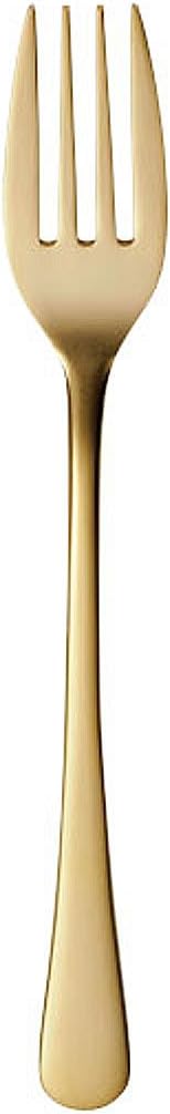 Sato Metal Kogyo SALUS Elegante Cake Spoon, Gold, Made in Japan